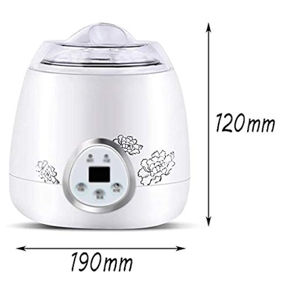 FKGJKT Mini Intelligent Timing-yoghurtmachine, automatische rijstwijn, fermentatiemachine, roestvrijstalen voering